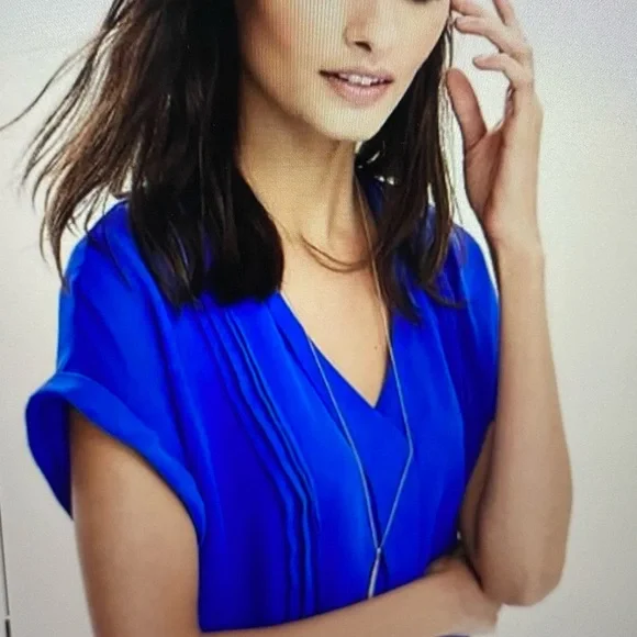 Banana Republic Royal Blue Short Sleeve Dress - Picture 8 of 11